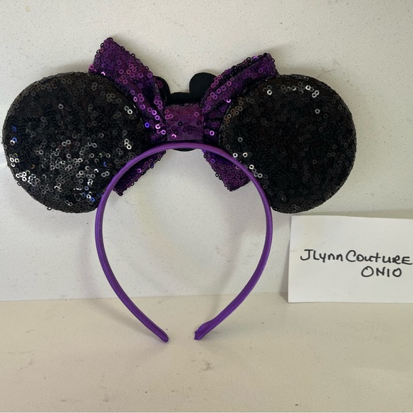 NEW Disney Ears Jack Skellington, Nightmare Minnie Mouse ears! Mickey Ea… - Picture 2 of 8